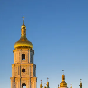 St. Sophias Cathedral and Bell Tower, Sofiyivska Square, Kiev (Kyiv), Ukraine