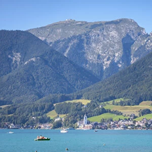 St. Wolfgang, Wolfgangsee lake, Flachgau, Upper Austria, Austria