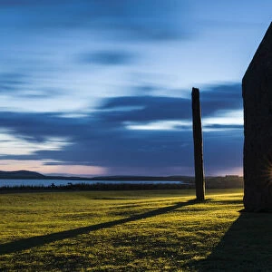 The Standing Stones of Stenness, Mainland Orkney, Orkney Islands, Scotland