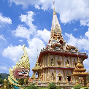 Tempel Wat Chalong, Phuket Island, Thailand