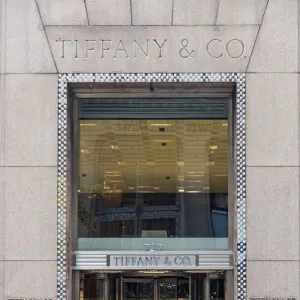 Tiffany and Co, jewelry store, Fifth Avenue, Manhattan, New York, USA