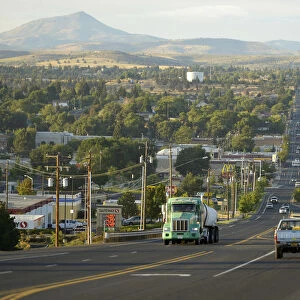 Town of Madras, Highway 96, Jefferson County, Oregon, USA