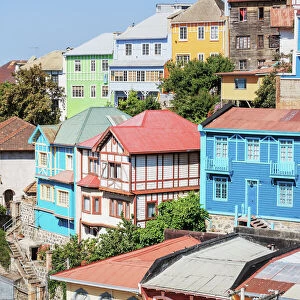 Chile Heritage Sites Jigsaw Puzzle Collection: Historic Quarter of the Seaport City of Valpara
