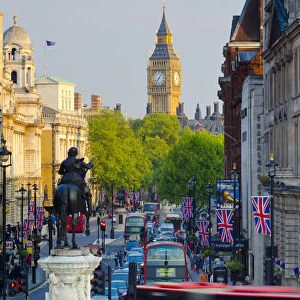 UK, England, London, Whitehall and Big Ben