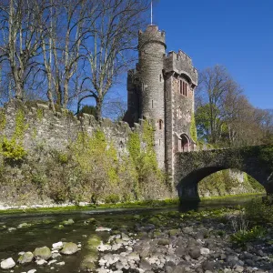 Glenarm Castle Barbican Gate Print UK Glenarm Castle Barbican Gate Print UK