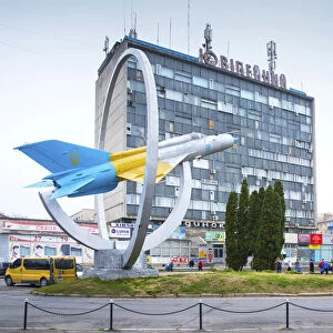 Ukraine, Vinnytsya, Monument In Honor Of The Air Force Of Ukraine