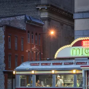 USA, Midwest, Minnesota, St. Paul, Mickeys Diner