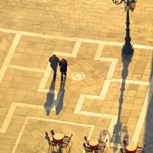 Venice St Marks Square Print Venice St Marks Square Print