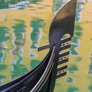 Venice Print, a Gondola in the City's Waterways Venice Print, a Gondola in the City's Waterways
