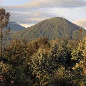 Virunga Mountains, Volcano, Rwanda