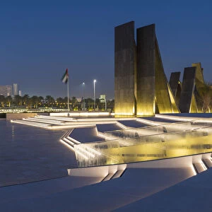 Wahat Al Karama, Memorial to honour the UAEs martyrs, Abu Dhabi, United Arab