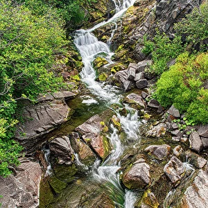 Waterfall Near St. Jacques New Brunswick, Canada