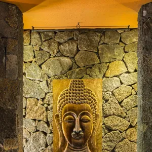 Yoga room at the Spa in Beachcomber Dinarobin Hotel, Le Morne Brabant Peninsula, Black River