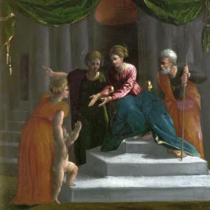 The Christ Child Learning to Walk (Presentation in the Temple)