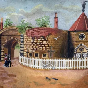 Nottingham Castle Gateway by A. Lennox Gordon, 1904