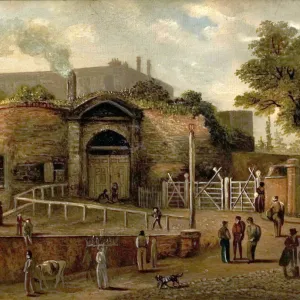 View of the Castle Gateway, Nottingham