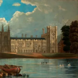 West View of Newstead Abbey, Nottinghamshire