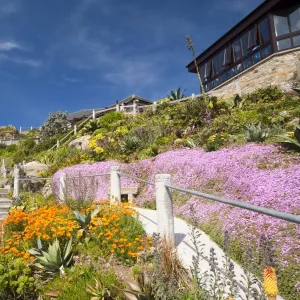 The Minack theatre at Porthcurno in Cornwall, UK