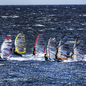 PWA Slalom Windsurfing in Gran Canaria 2009