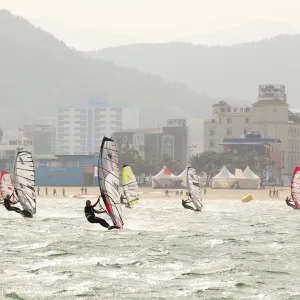PWA Slalom Windsurfing Korea 2011