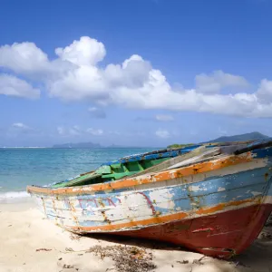 Beach Blue Caribbean Coast Coastline Coastal