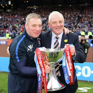 Ally McCoist and Walter Smith