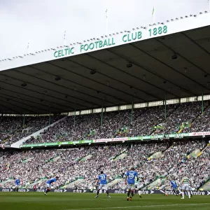 A Battle for Supremacy: Celtic vs Rangers - Defending the Corner in the Ladbrokes Premiership at Celtic Park