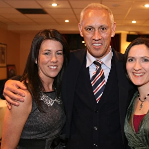 Mark Hateley Mingles with Rangers Fans at Charity Race Night 2008