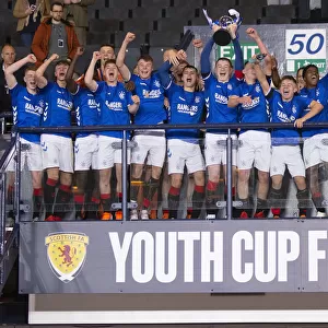 Rangers Academy Pillow Collection: SFA Youth Cup Final - Celtic 2-3 Rangers