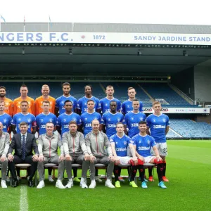 Rangers First Team Photograph 2019-20 - Ibrox Stadium