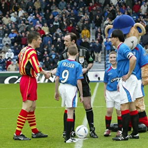 Rangers Secure 2-0 Victory Over Partick Thistle - 17th April 2004