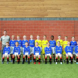 Rangers U10 Team Picture - The Hummel Training Centre