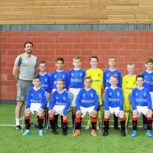 Rangers U11 Team Picture - The Hummel Training Centre