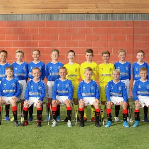 Rangers U12 Team Picture - The Hummel Training Centre