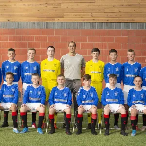 Rangers U14 Team Picture - The Hummel Training Centre