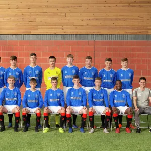 Rangers U16 Team Picture - The Hummel Training Centre