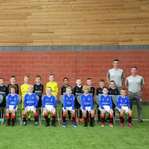 Rangers U9 Team Picture - The Hummel Training Centre