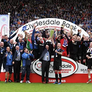 Previous Seasons Collection: Rangers SPL Champions 2010-11