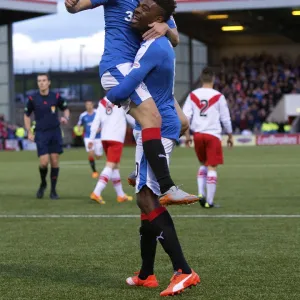 Soccer - The League Cup - Round Two - Airdrieonians v Rangers - Excelsior Stadium