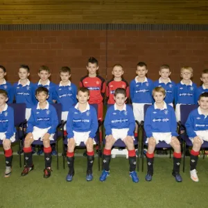 Soccer - Rangers Under 10s Team Shot - Murray Park