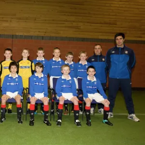 Soccer - Rangers Under 11s Team Shot - Murray Park