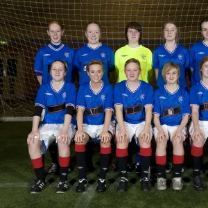 Soccer - Rangers Girls U17s Team - Murray park