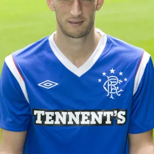 Soccer - Rangers Player Head Shot - Ibrox Stadium