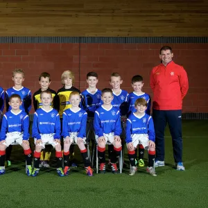 Soccer - Rangers U10s Team Picture - Murray Park