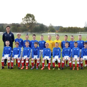 Soccer - Rangers U11s Team Picture - Murray Park