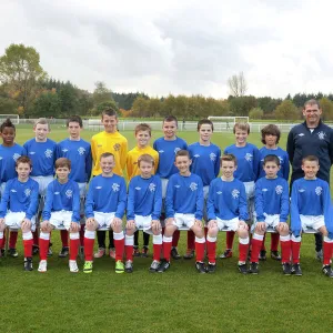 Soccer - Rangers U12s Team Picture - Murray Park