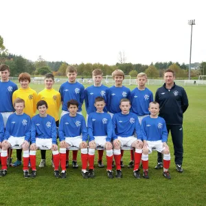 Soccer - Rangers U13s Team Picture - Murray Park