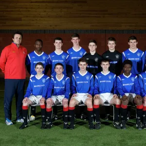 Soccer - Rangers U15s Team Shot - Murray Park