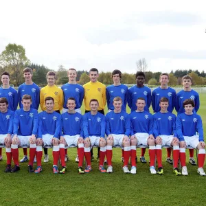 Soccer - Rangers U16 / 17s Team Picture - Murray Park