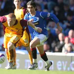 Matches Season 09-10 Collection: Rangers 0-0 Motherwell